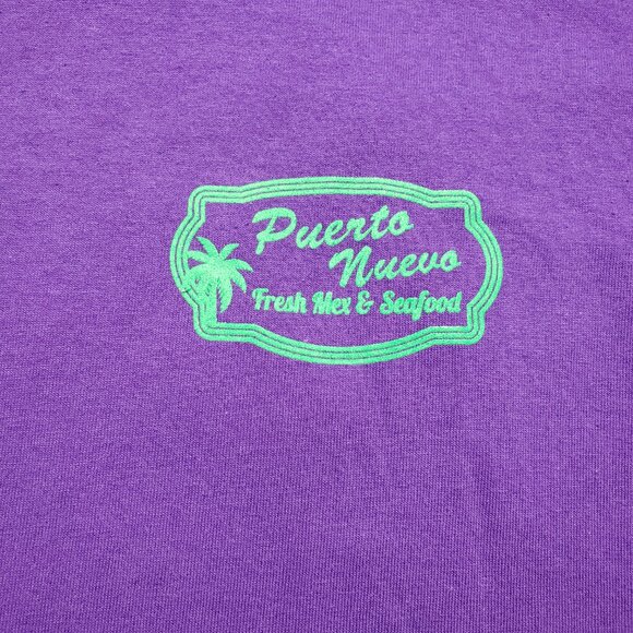 Cinco De Mayo "You Can Find Me At Puerto Nuevo" Destination T-shirt Men Sz L - Picture 6 of 11